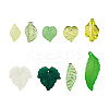 270Pcs 9 Style Transparent Acrylic Pendants TACR-CD0001-02-3