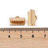 304 Stainless Steel Ribbon Crimp Ends STAS-E471-05K-G-3