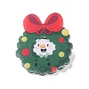 Christmas Theme Acrylic Badges LS-JEWB-B010-06-1