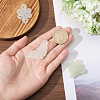 3Pcs 3 Styles Natural Xiuyan Jade Pendants DIY-CA0006-92-3