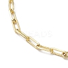 Brass Paperclip Chains Bracelets for Women BJEW-JB10398-3
