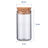 Empty Small Glass Cork Bottles AJEW-WH0035-03-3x6cm-4