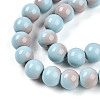 Baking Paint Glass Beads Strands DGLA-N012-10mm-06-3