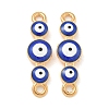 Alloy Enamel Links Connector Charms ENAM-S003-01E-1