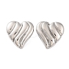 Tarnish Resistant 304 Stainless Steel Stud Earrings EJEW-G395-11P-2