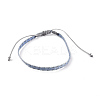 Unisex Adjustable Braided Bead Bracelets BJEW-J181-03C-2