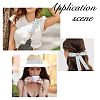12.75M Polyester Leaf Pattern Ribbon OCOR-DC0001-28B-6
