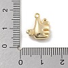 Brass Micro Pave Cubic Zirconia Pendants LS-KK-D283-20G-3