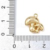 Brass Micro Pave Clear Cubic Zirconia Charms LS-KK-G545-21G-3