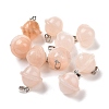 Natural Pink Aventurine Pendants G-B041-01P-17-1