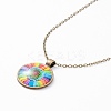 Rainbow Pride Necklace LS-NJEW-F290-01K-1