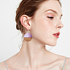 DIY Wooden Dangle Earring Making Kits DIY-OC0006-92-6