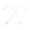 316 Stainless Steel Ear Cuff Findings X-STAS-H148-03P-2