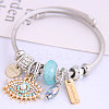Adjustable 304 Stainless Steel European Bangles FS-WG38FEB-02-1