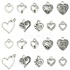 Unique Valentines Day Gift Ideas for Girlfriend Tibetan Style Alloy Pendants TIBEP-CJ0001-07-1