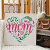 Plastic Reusable Drawing Painting Stencils Templates DIY-WH0172-388-4