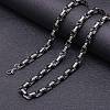 Stainless Steel Byzantine Chains Necklaces for Men FS-WG56795-89-1