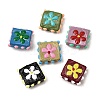 Handmade Lampwork Enamel Beads LAMP-S079-08-1