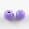 Round Opaque Acrylic Beads X-SACR-R866-10mm-02-1