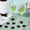 50Pcs Acrylic Round Sheet Pendants DIY-BC0014-03B-5