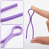 110Pcs 5 Colors Plastic Bobbin Thread Holders FIND-CY0001-11-5