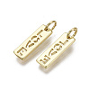 Brass Pendants LS-KK-R133-049G-NF-3