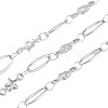 Non-Tarnish 304 Stainless Steel Link Chain CHS-H028-07C-P-1