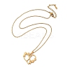 PVD Vacuum Plating 201 Stainless Steel Pendant Necklaces NJEW-R267-02X-G-2