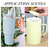 DIY Letter & Number Charms Accessories for Cup Handle Making Kit DIY-TA0009-52-8
