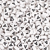 500Pcs Acrylic Beads SACR-TA0001-55A-2