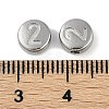 Anti-Tarnish 304 Stainless Steel Beads STAS-L082-018P-03-3