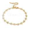 Bohemia Style 304 Stainless Steel Link Bracelets for Women BJEW-Z091-01G-4
