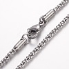 Non-Tarnish 304 Stainless Steel Necklace LS-MAK-K004-02P-2