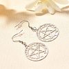 304 Stainless Steel Dangle Earrings EJEW-R015-01P-01-2