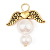 Shell Pearl Pendants PALLOY-JF02942-4