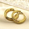 304 Stainless Steel Hoop Earrings for Women EJEW-M068-14G-01-3