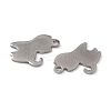 Non-Tarnish 201 Stainless Steel Pendants X-STAS-K217-01-2