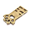 Alloy Open Back Bezel Pendants PALLOY-M184-01AB-RS-3