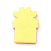 Christmas Opaque Resin & Plastic Imitation Biscuits Decoden Cabochons RESI-K019-54D-2