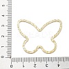 304 Stainless Steel Textured Linking Rings STAS-Z091-07G-05-3