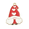 Easter Alloy Enamel Pendants ENAM-I082-02G-04-1