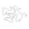 Tarnish Resistant 304 Stainless Steel Earring Hooks X-STAS-P227-33P-1
