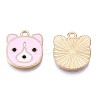 Alloy Enamel Pendants ENAM-N054-75E-3