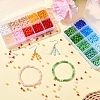 1500Pcs 10 Styles Imitation Jade Glass Beads DGLA-YW0001-41-5