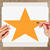 2Pcs Plastic Drawing Painting Stencils Templates DIY-WH0732-053-1