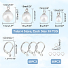 DIY Imitation Pearl Drop Earring Making Kit DIY-DC0001-39-4