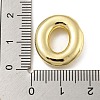 Brass Micro Pave Clear Cubic Zirconia Pendants KK-E093-04G-O-3