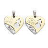 Alloy Pendants PALLOY-S143-27-2