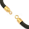 Nylon Cords Bracelet Makings Fit for Connector Charms AJEW-P116-02G-25-2