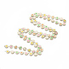 Brass Enamel Chains CHC-T012-15LG-3